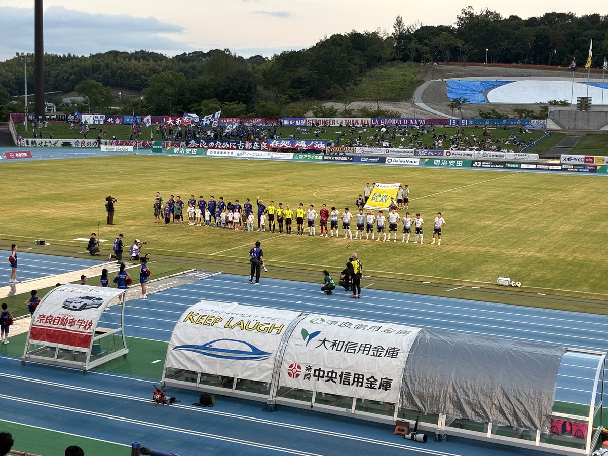 var_penguin's tweet photo. 今日の岐阜戦は、ロートFフィールド奈良で生観戦です。解説動画の配信は、9/16水20時の予定。お楽しみに https://t.co/nfI3PpZImo
