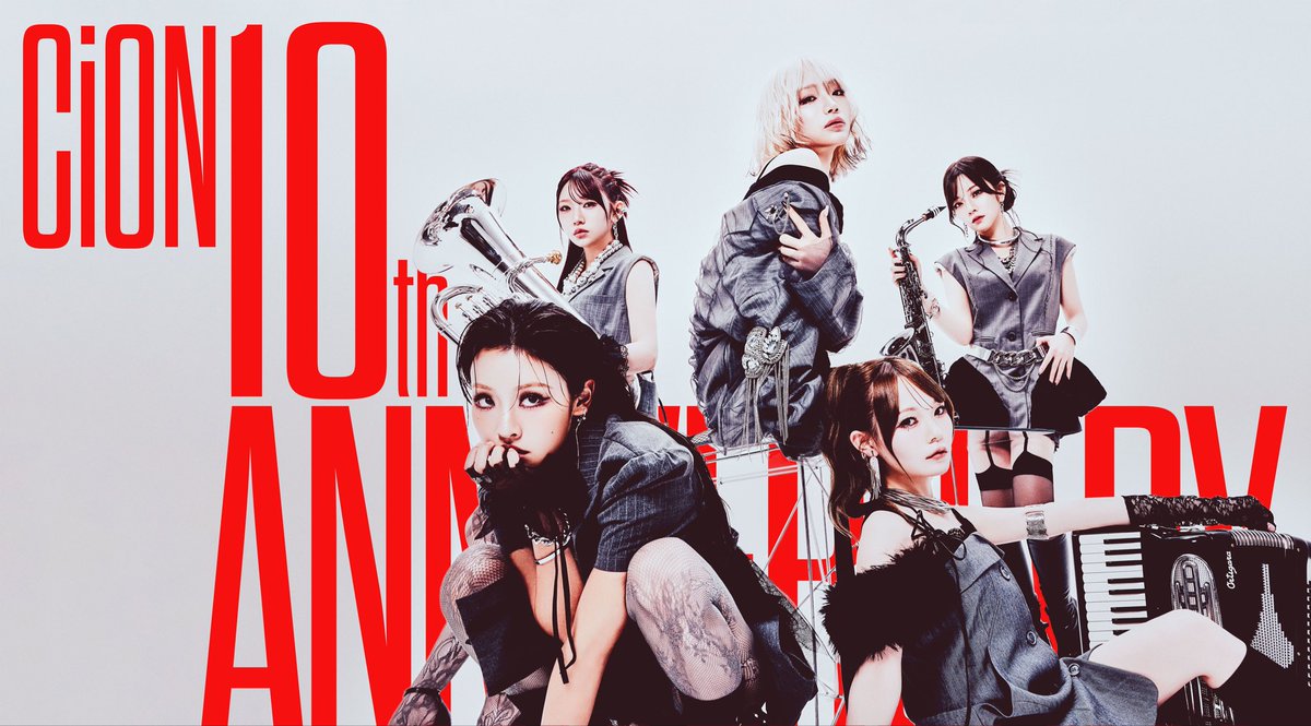 c_on_official's tweet photo. 【重大発表】

来年2027年、CiONは結成10周年を迎えます。

だからこそ——
CiON、本気出します。

2027年4月28日
🎊 パシフィコ横浜 開催決定 🎊

そして…

❤️‍🔥 12月9日 4th Single発売決定
❤️‍🔥 2027年2月頃から10曲連続配信リリース決定

あの時、満員にすることができなかったパシフィコ横浜。

もう一度、あの場所へ。
今度こそ、リベンジを果たしに行きます。

足を止めず、走り続けるCiONに
ついてきてください。

最高の10周年を、あなたと一緒に❤️‍🔥

▼ 詳細はコチラ
https://t.co/g6eu4uKEvi

#CiON #シーオン #ブラドル
