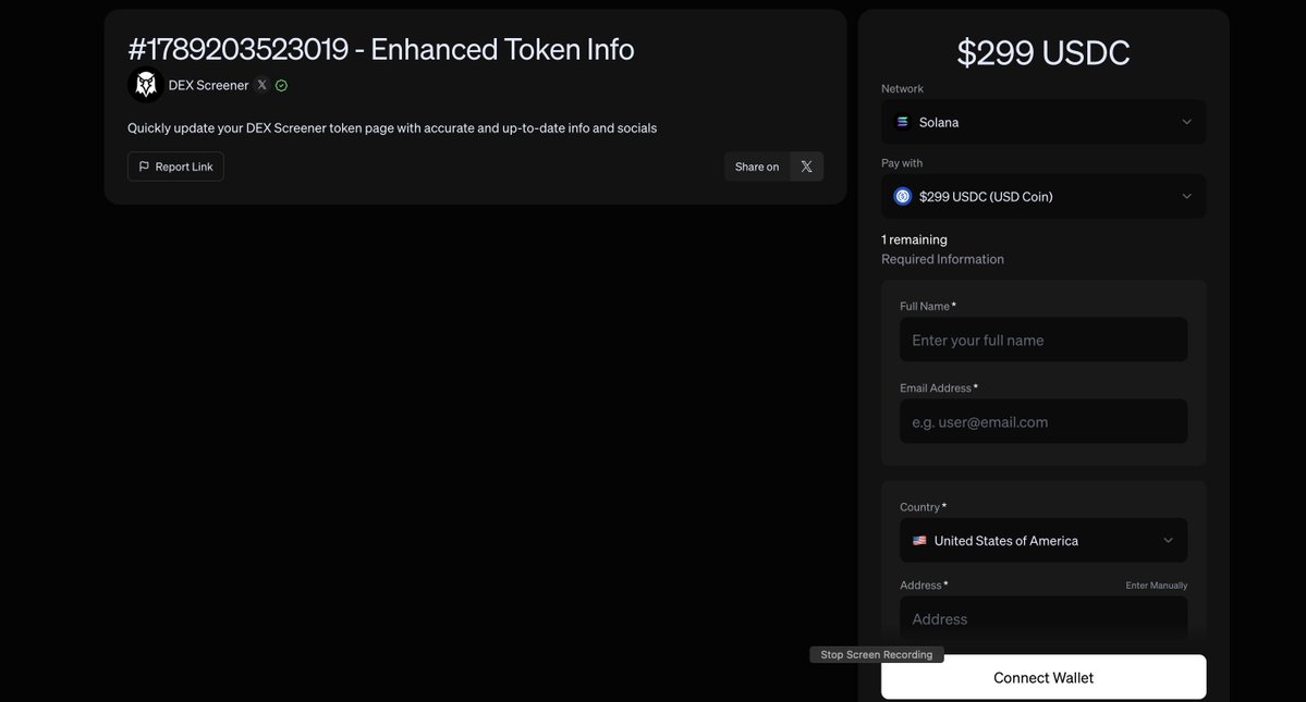 ponskilla's tweet photo. DEX UPDATE COMING SOON

YOO @dexscreener WHY DON'T YOU SUPPORT $USDG AS MEANS OF PAYMENT?? 

YOU WANT US TO FIX THAT FOR YOU?? HAHA

SHILL CHADS!! 

BELIEVE, HODL AND LET'S US COOK https://t.co/E4bpMpLc9x
