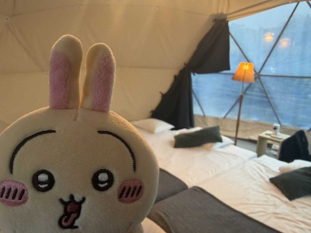 runrunrun__n's tweet photo. グランピング旅！！ https://t.co/5F5yvGivDg