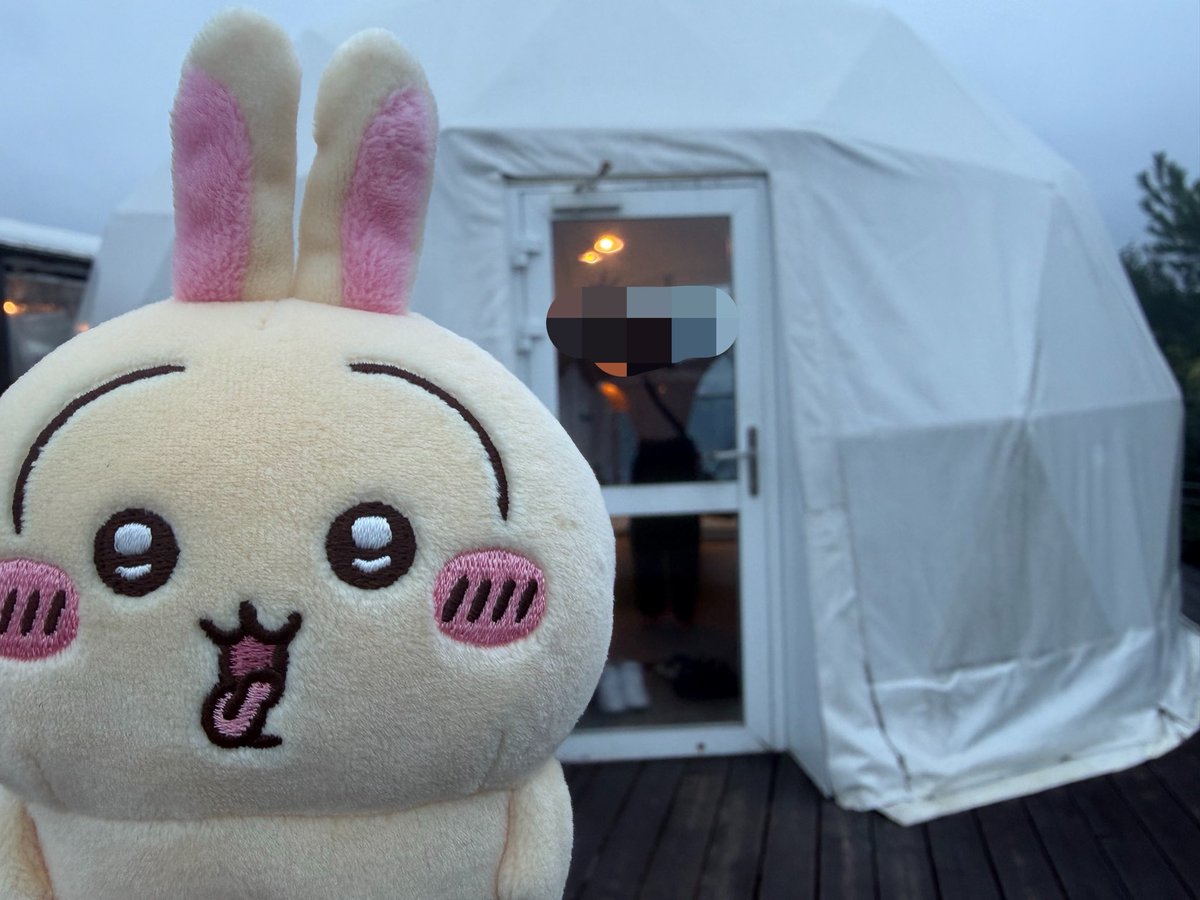 runrunrun__n's tweet photo. グランピング旅！！ https://t.co/5F5yvGivDg