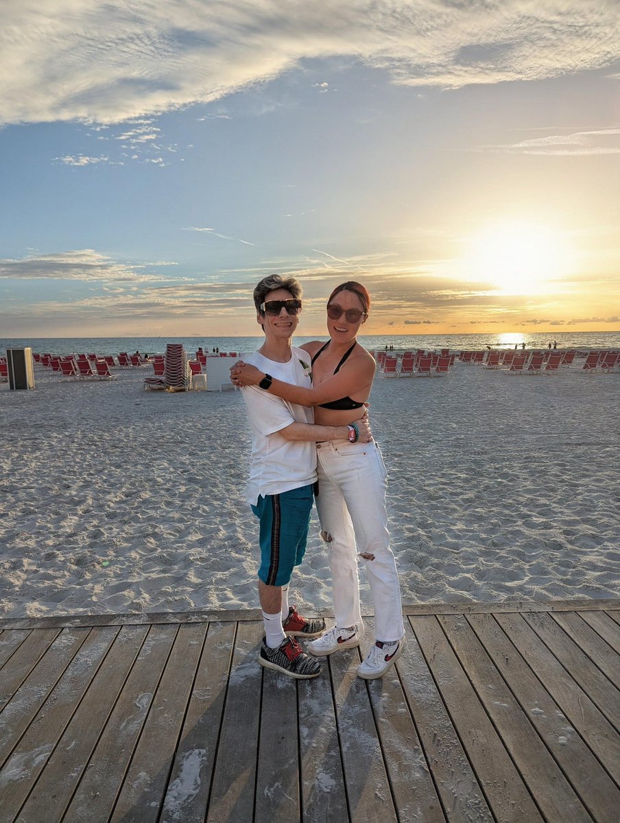 KoreanFLWoman's tweet photo. @shawngorham I’m doing the same thing, opposite coast. St. Petersburg, FL. High school sweethearts. Met Y2K, living our happily ever after still 26 years later https://t.co/yLbdVyOaie