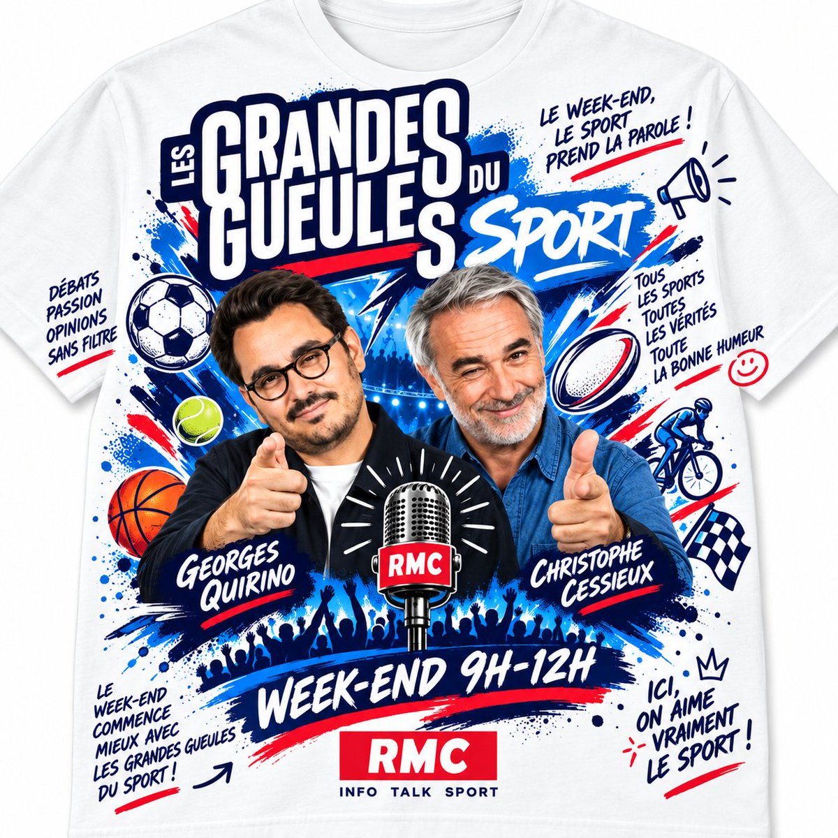 plouy17's tweet photo. Les Grandes Gueules Info ont leur t-shirt… alors @GregCaranoni , il serait peut-être temps que Les Grandes Gueules du Sport aient enfin le leur ! 👕🔥 @georgesquirino ,@ccessieux06 , du débat, du sport, du caractère. On le lance quand ? 🎙️🏆
#RMClive #GGDS https://t.co/s5Os6Keont
