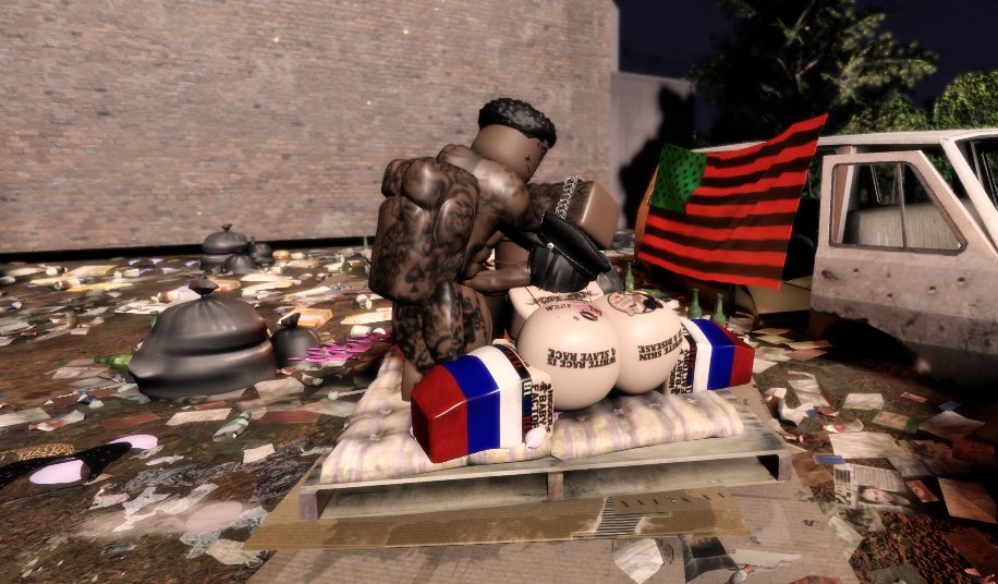 ChronosTheKing's tweet photo. A white whore came to visit me~ (1/3)  Ft: Anonymous  

#robloxcondos #r34 #roblacked #rr34 #robloxsex #blacked #rosex https://t.co/Fd7jA0MlH9