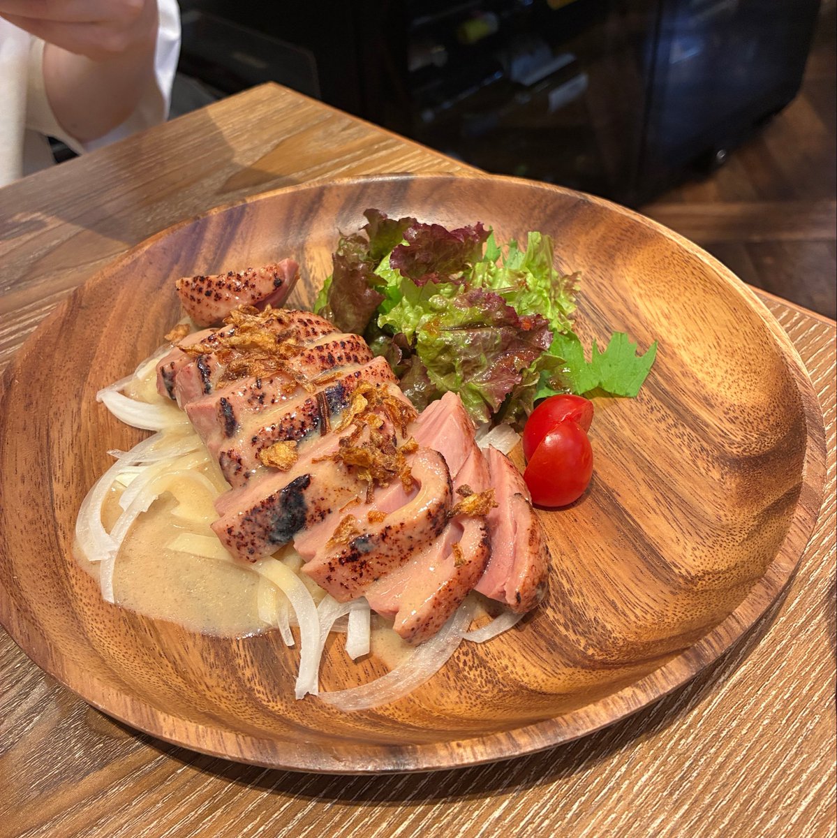 nyani417's tweet photo. 石若トリオ前にほびさんと🍻
どのお料理もおいしかった😋 https://t.co/LFDnyew9CE