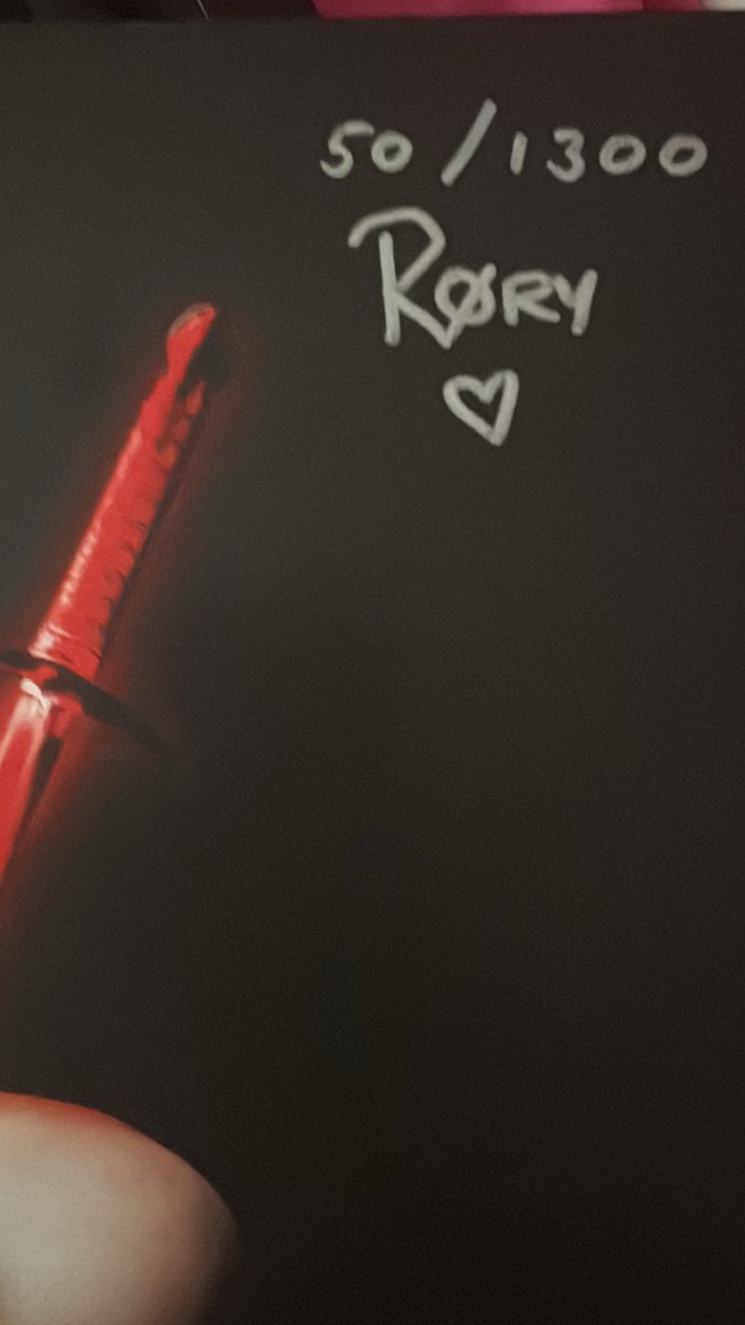 VictoriaHStream's tweet photo. I msybe unwell but I finally got my @its_R_O_R_Y vinyl signed. Seriously #Bloodletting is such a good album you should listen to it on Spotify! Itβs incredible if you like metal / rock music. - https://t.co/PmyrnEd3z1 - Canβt wait for February to see her Live after the listening party I went to.