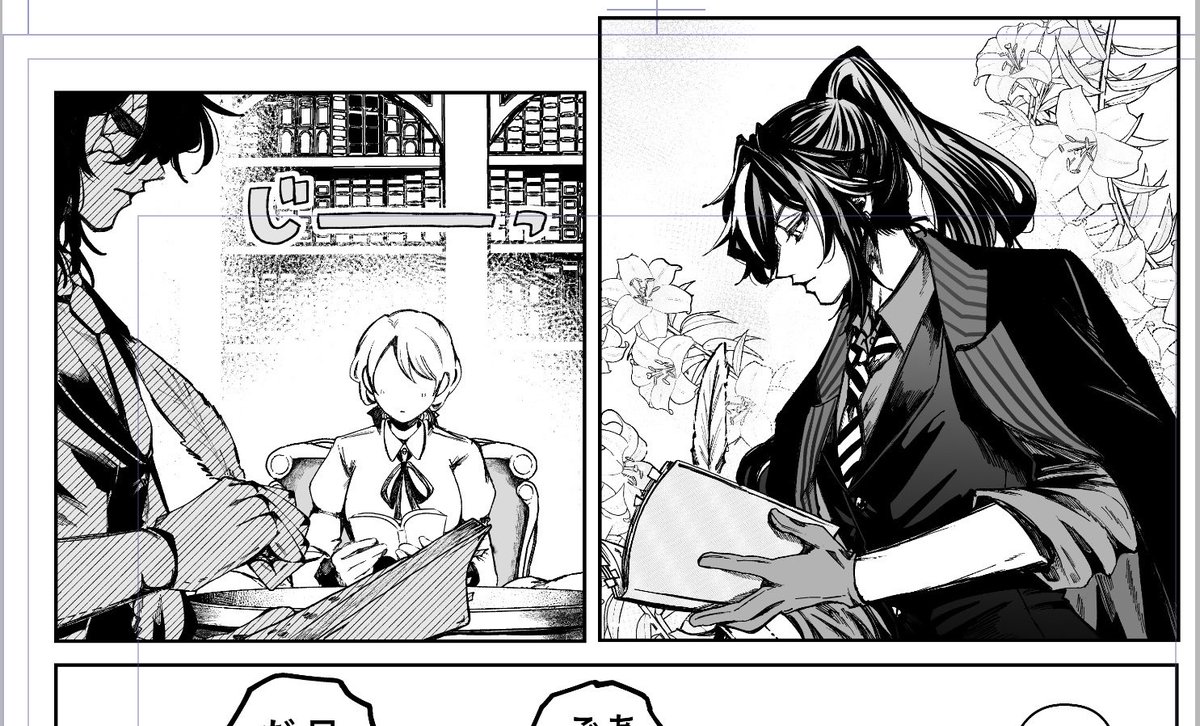 mariko_0000's tweet photo. ボス主漫画wip https://t.co/3sCmu0VoNI