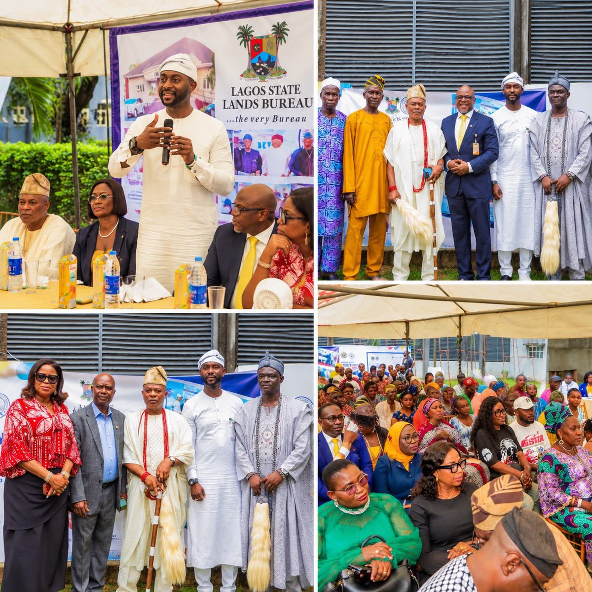 jidesanwoolu's tweet photo. We fulfilled another important commitment to the people of Agbowa by presenting cheques and paying compensation to residents of Odo Ayandolu and Ota Ikosi whose properties are affected by the proposed NYSC Orientation Camp.

As we develop the infrastructure Lagos needs, we must also look after the people whose lives and properties are directly affected. For us, development must be fair, responsible and people-centred.

This is the Lagos we are building, a Lagos where progress is shared and no one is left behind.