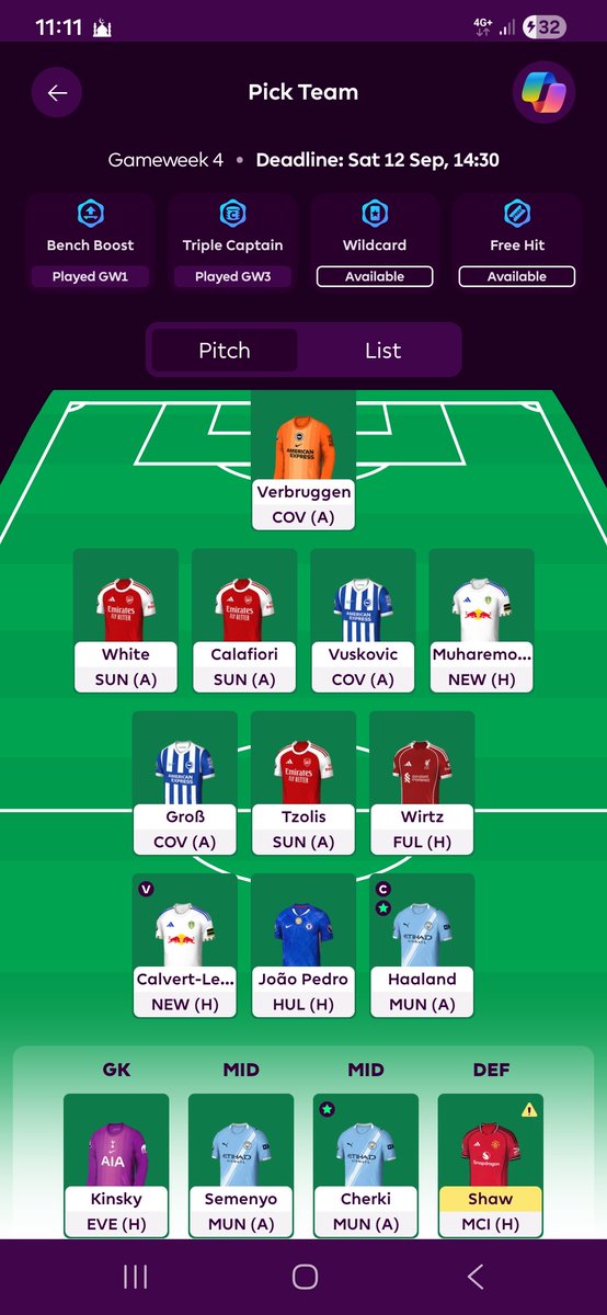 RehmanZ95's tweet photo. @CharlieVantFPL Think I'll start this https://t.co/AOfc9yZ4MS