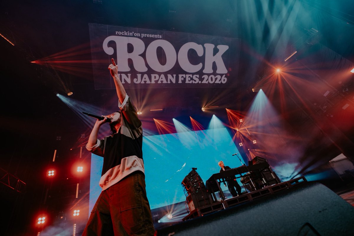 Creepy_Nuts_'s tweet photo. 2026.09.12

ROCK IN JAPAN FES. 2026

at 千葉市蘇我スポーツ公園

Photo by @orz_____rio
Retouched by @HiroyaBrian https://t.co/JYPQPIHb4G