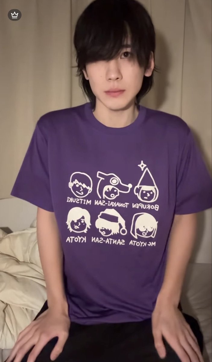 2012oysh's tweet photo. 体育館にきょうたくんデザイン💜💛顔Tシャツ着て行ったら
仲間がTシャツかわいぃって♪
きょうたくんが褒められたみたいでやたらうれしい🙌
#おにラブ https://t.co/P7cel5lI1S