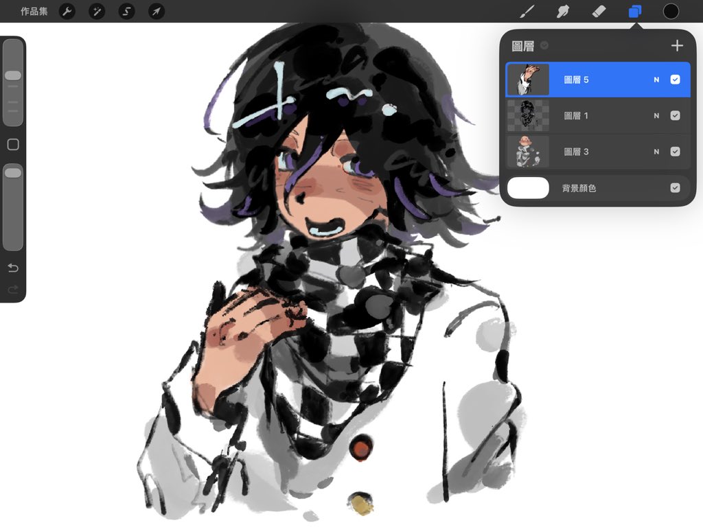 Lucyynxu's tweet photo. #ダンガンロンパ
#danganronpav3 
#kokichioma https://t.co/tcALLPUDKH