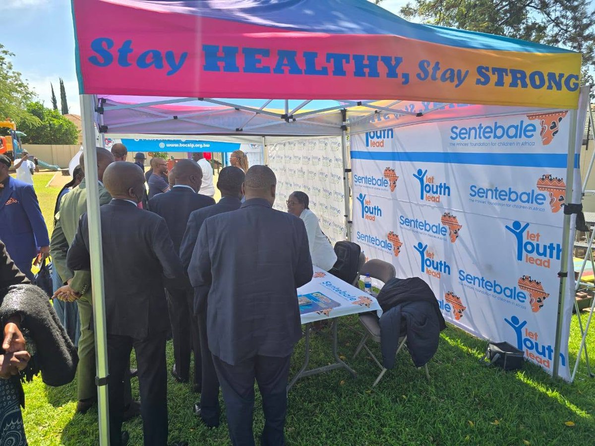Sentebale's tweet photo. Earlier this week, our team at Sentebale Botswana honoured an invite to attend the Peace Corps Botswana 60th Anniversary ceremony. While at the event, the team showcased Sentabale's services to dignatories including members of diplomatic corps, senior government officials and traditional leaders. Since the inception of Sentebale's operations in Botswana, the charity has collaborated with the Peace Corps to train volunteers on psychosocial support to adolescents and young people, HIV prevention, care and substance abuse interventions. Today we extend our gratitude to the Peace Corps as instrumental partners to the sustainablity of our programmes with volunteers often continuing the work long beyond our direct support. We look forward to an enduring and fruitful collaboration for decades to come. #Sentebale #SentebaleBotswana #hivprevention #PeaceCorpsVolunteer