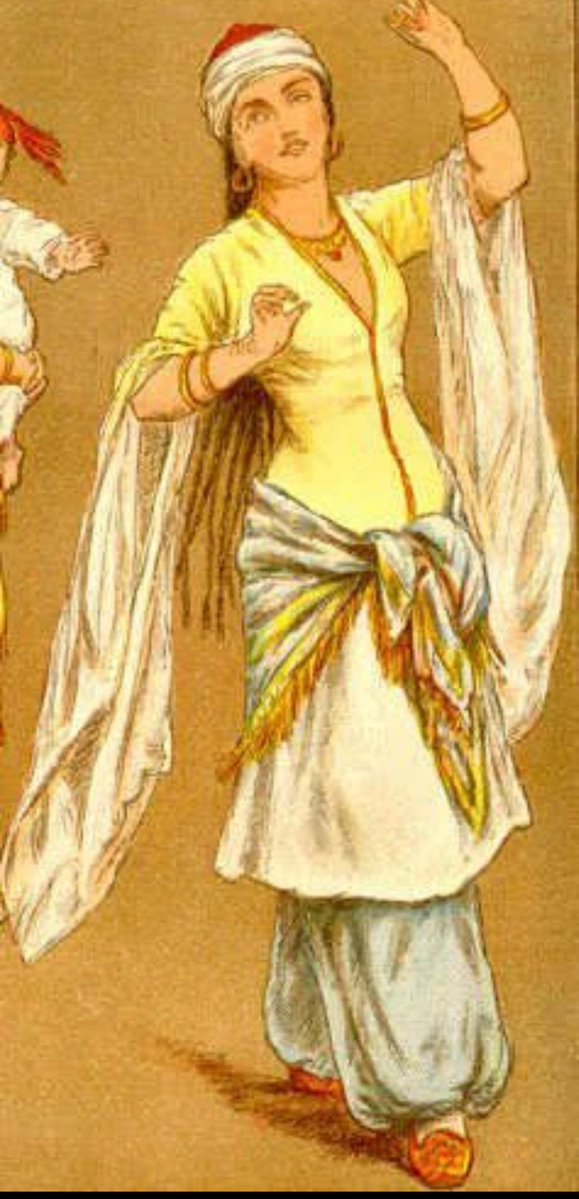 aslichin_'s tweet photo. 19th century belly dancing clothing was appropriation of indian clothing done by a white woman called mata hari.

The real belly dancing clothing was always different. This is the example of western orientalism and racism, where indian clothing was stolen for middle east.

Chinese are racist who use orientalism of 19th century to appropriate other cultures. what rights do chinese have to wear this clothing.

This is real belly dancing clothing recorded.
