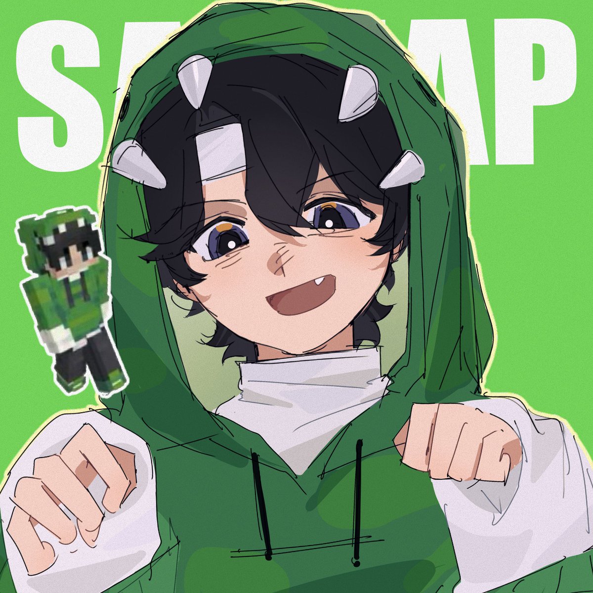 Flamingo0108's tweet photo. 💚

#sapnapfanart #sapnap #mcyt #mcytfanart 
@sapnap @sapnapalt https://t.co/3z9Mabr40L