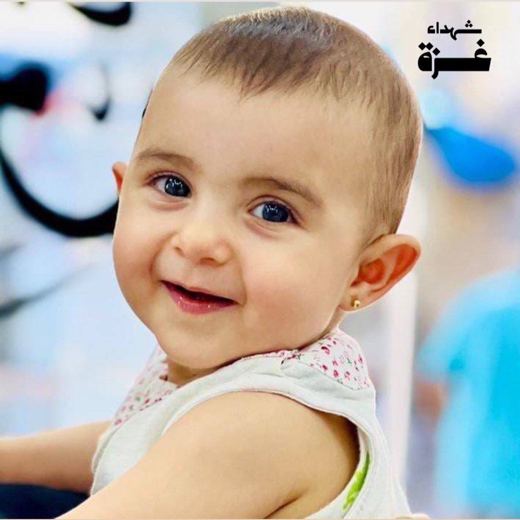 ahmedshameya995's tweet photo. Israel killed Zaina and her mother in Gaza. 

Zaina was 9 months old. https://t.co/Pi1RoaVi5O