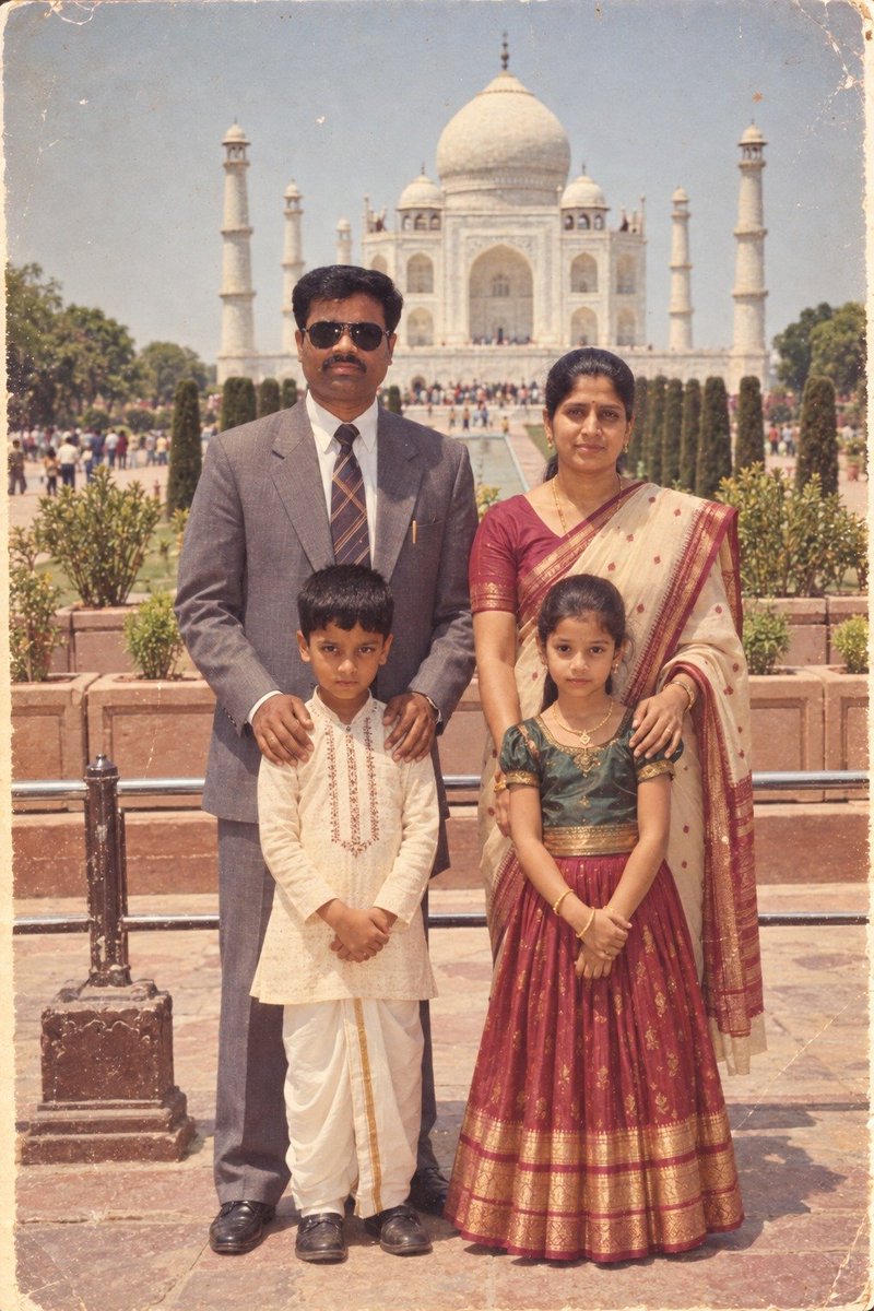 ramamsw's tweet photo. The 80s are trending!  So, why miss the fun? Taking my family back to the good old 80s vintage style, timeless memories, and lots of love. ❤️ Trends don’t last forever. If you miss the moment, you may regret not being part of it! #80sTrend #RetroVibes #FamilyMemories #Nostalgia https://t.co/aN4qlMmFIm