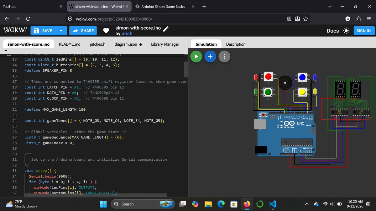 anthonio_mct's tweet photo. Since i haven't gotten my hardware i decided to look at the simulations in wokwi 
This looks like rocket science 😅
Where do i start learning https://t.co/IULPKRgD1E