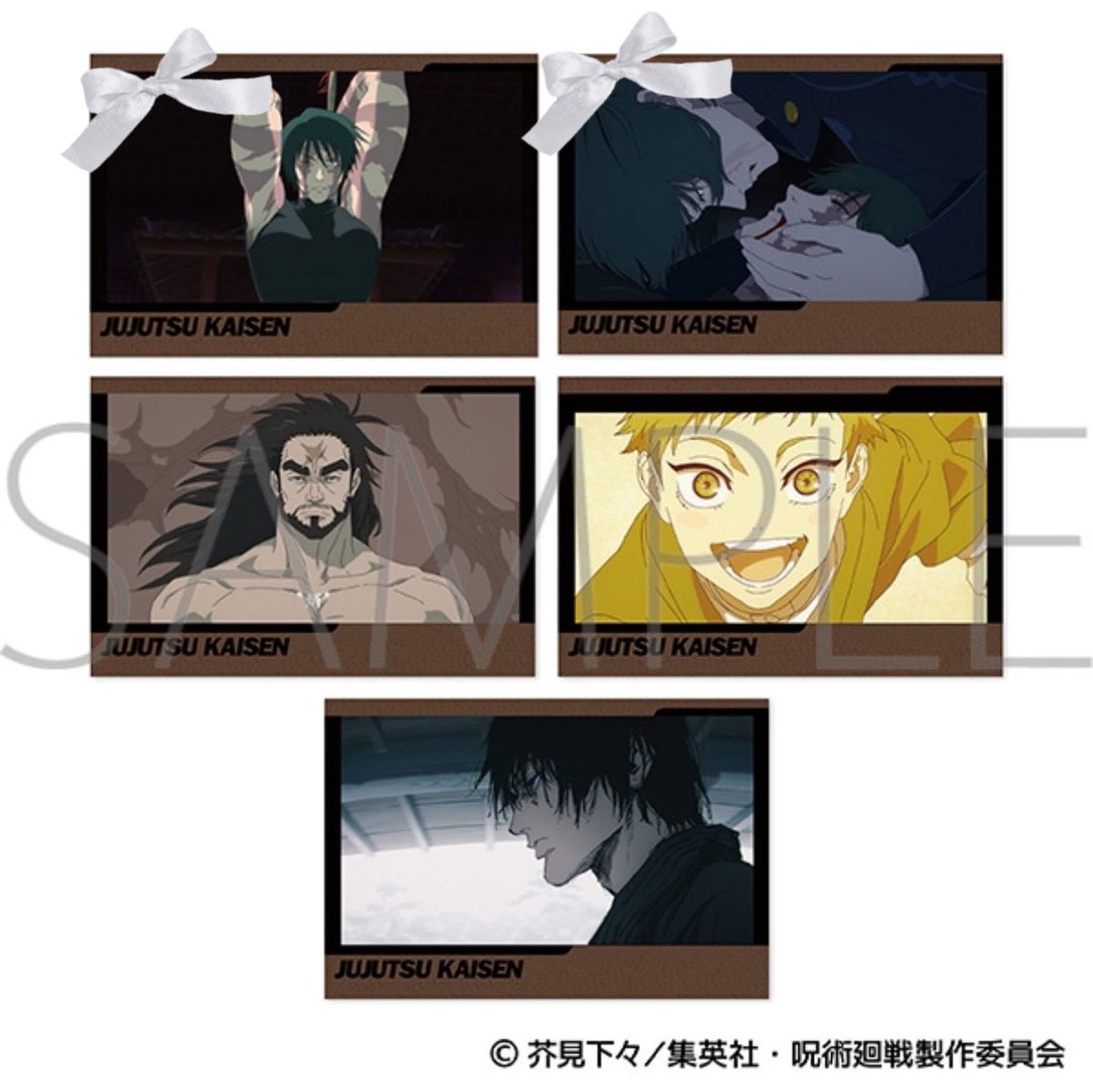 yu_o12o's tweet photo. 【交換,譲渡,買取】呪術廻戦 ポストカードセット 51話 場面写

求｜真希真依 > 真希 110円/枚 +送料
譲｜☆直哉,☆甚爾,甚壱

・100セット手元にあります
・交換譲渡優劣なく☆は甚壱さん同数抱き合わせ(抱き合わせ分譲渡可能◎)

🖤求は買取もしてます！

1点からでもお声掛けお待ちしてます🎀 https://t.co/caJIMAqoJm