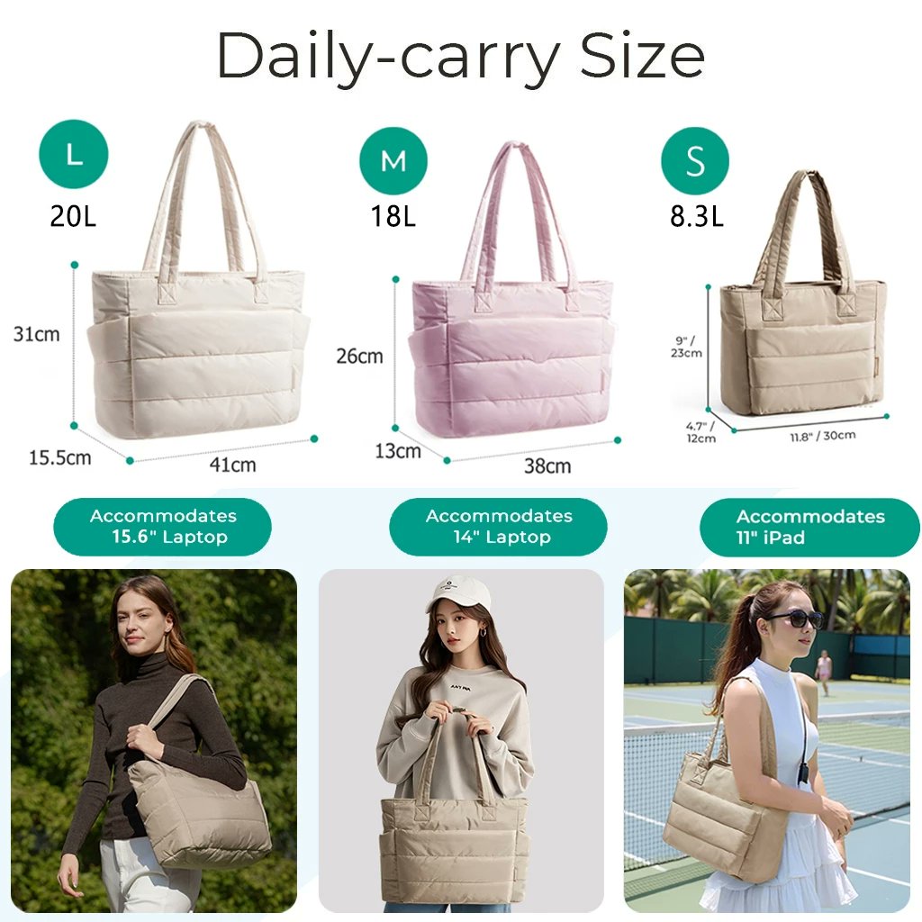 duviz_'s tweet photo. Puffy tote bag yang lucu, punya 3 size dan pilihan warnanya banyak banget, super luvv💐 https://t.co/UDljI1mL52