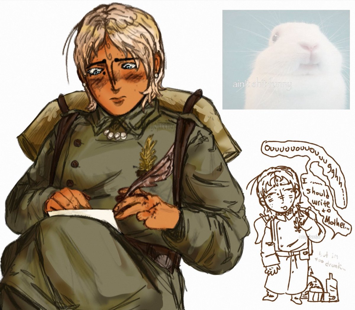 singoftrenches's tweet photo. some old-ish drawings of some OCs from OTAW yay
#OC #originalcharacter #ww1 #wwioc #OTAW https://t.co/eQ4ErtG7YO