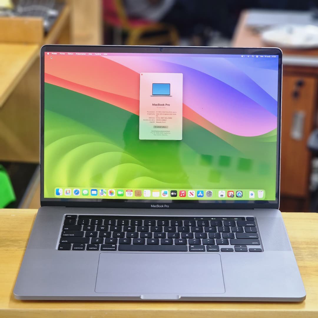 PassiTronics's tweet photo. 🔥 MacBook Pro 16” Retina – 2019

💻 Core i7 6 cœurs | 16 Go RAM | 512 Go SSD
🎮 Radeon Pro 5500M 8 Go
✨ Écran Retina 16” – 3072×1920
⌨️ Touch Bar + Touch ID
🍎 macOS Sonoma

✅ Excellent état de fonctionnement

Prix : 500.000 Fcfa

📩 Disponible au 691 24 97 04
Douala https://t.co/Yw1H98tmsU
