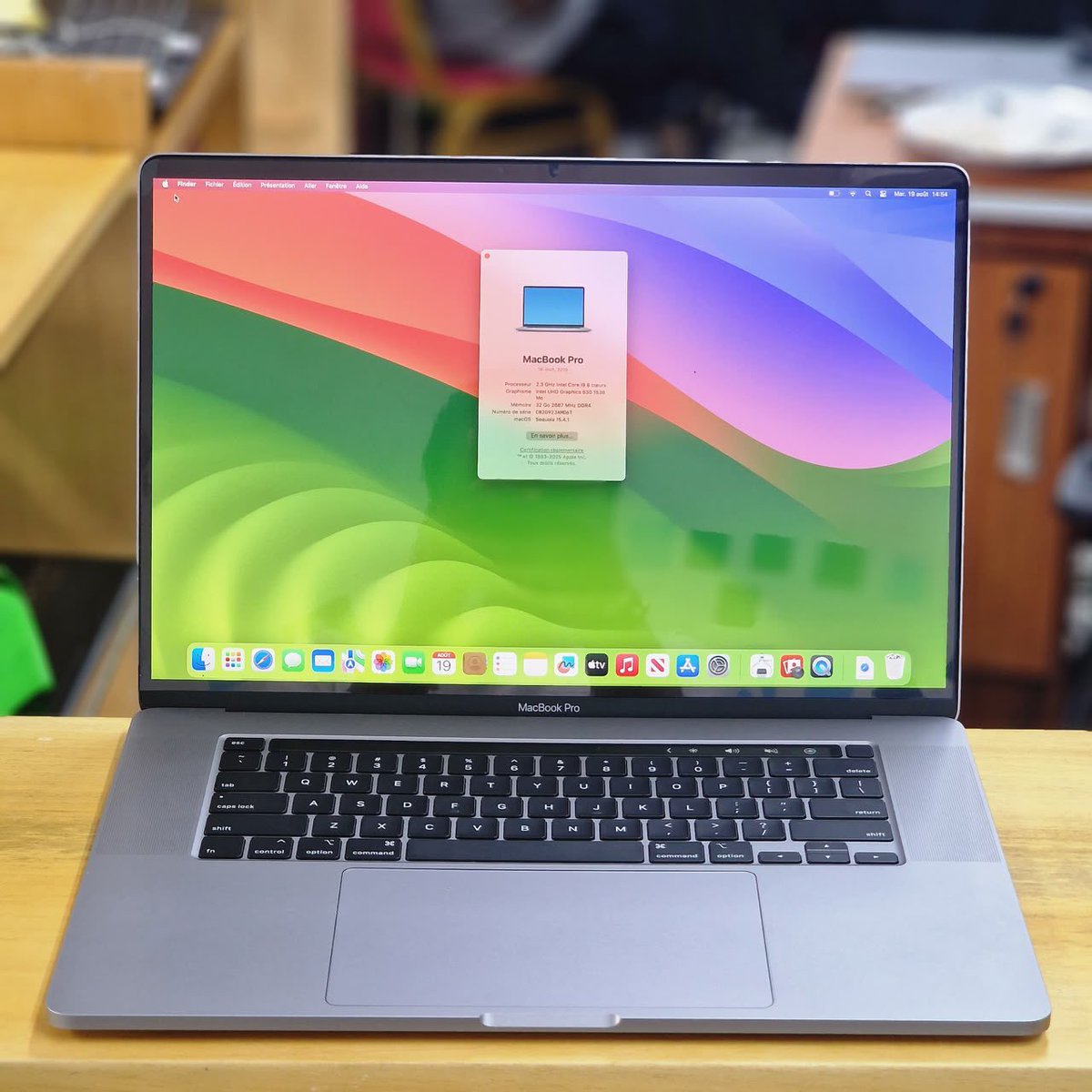 PassiTronics's tweet photo. 🔥 MacBook Pro 16” Retina – 2019

💻 Core i7 6 cœurs | 16 Go RAM | 512 Go SSD
🎮 Radeon Pro 5500M 8 Go
✨ Écran Retina 16” – 3072×1920
⌨️ Touch Bar + Touch ID
🍎 macOS Sonoma

✅ Excellent état de fonctionnement

Prix : 500.000 Fcfa

📩 Disponible au 691 24 97 04
Douala https://t.co/Yw1H98tmsU