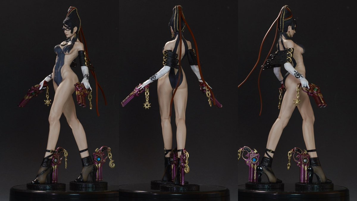 yonkeru_G11's tweet photo. 1/6スケールフィギュア
「ベヨネッタ-大魔獣召喚-」
完成しました！
製作動画も本日中にアップ予定です！ https://t.co/T0Pu4jBXiO