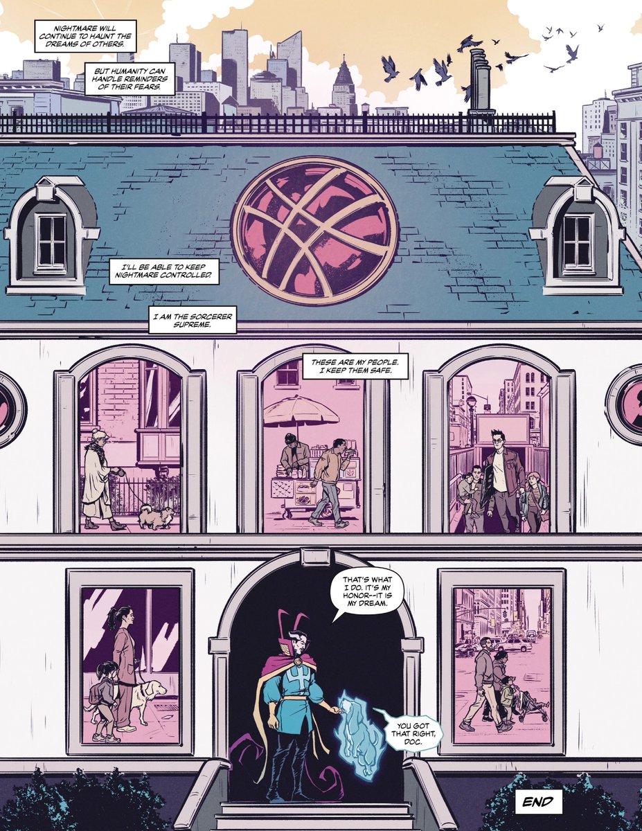 616stephenvs's tweet photo. I cannot stress enough how perfect Endless Nightmare is as a whole but what I love the most about it is how it displays the importance of Doctor Strange.

MANY people try to invisibilize his role, meanwhile he watches over the world every single day. He saves the world daily. https://t.co/MDNvkqWHUU