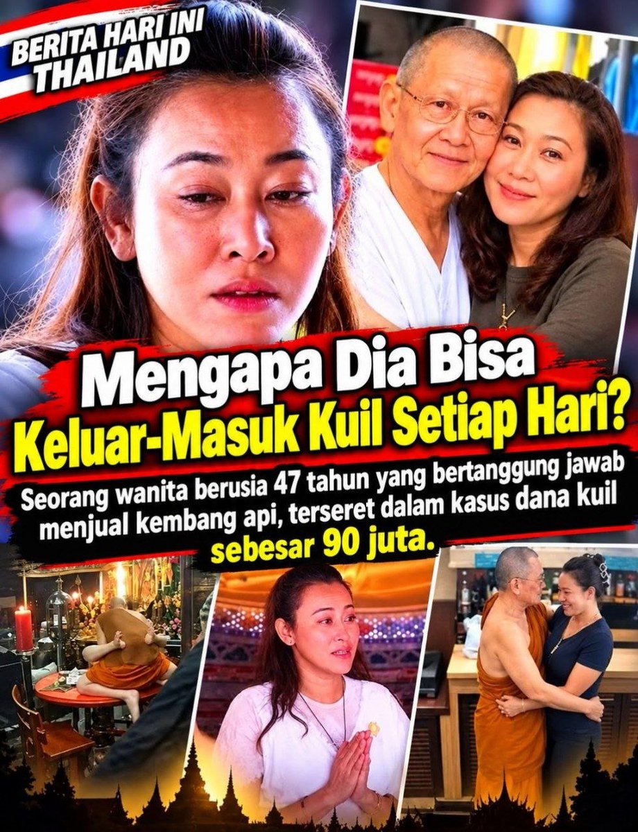 erupshi's tweet photo. Yang lagi viral biksu Thailand 
https://t.co/JqTSqQu6Te https://t.co/vOv9AfZLXy