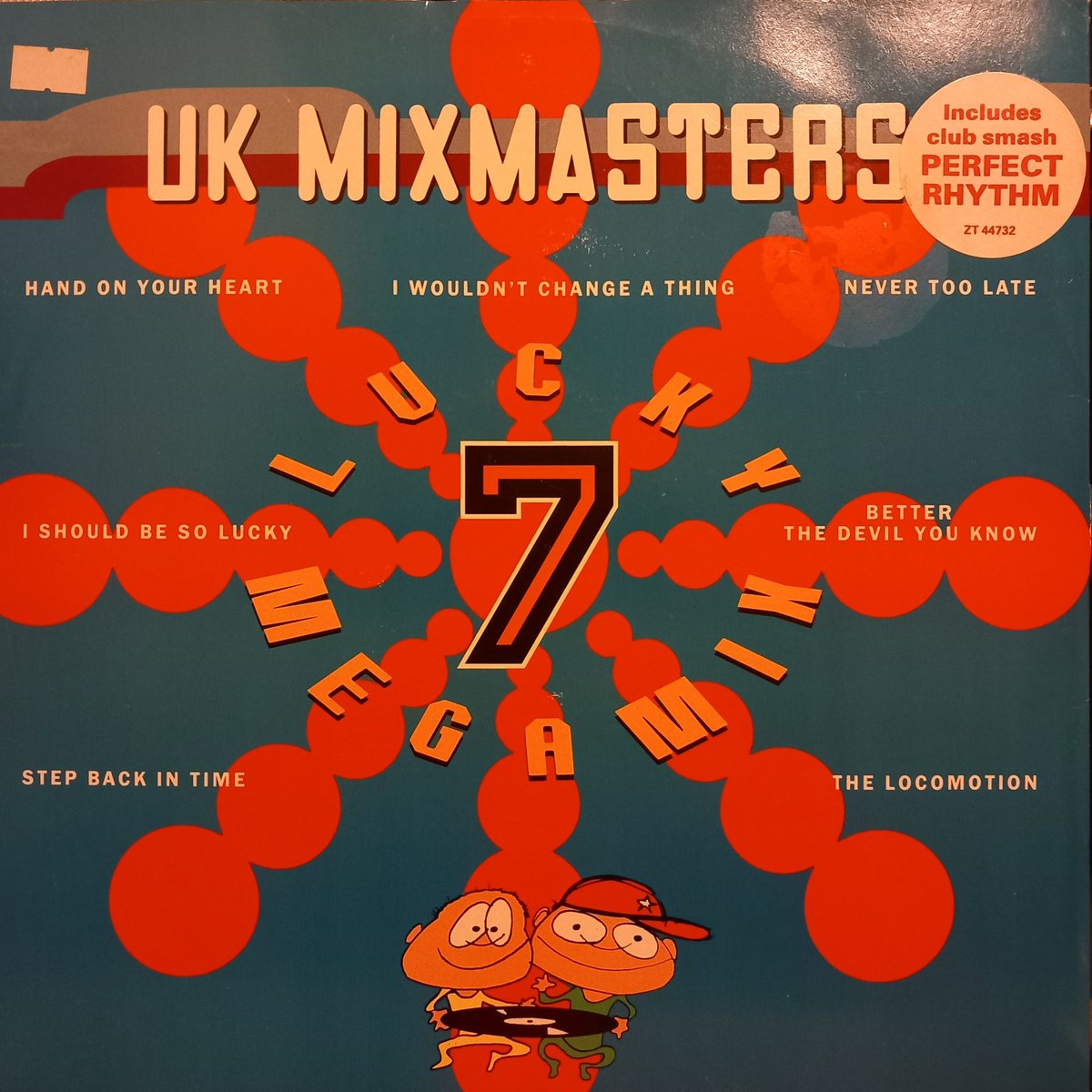 StevieHarryman's tweet photo. 1991. Lucky 7 Megamix 12" extended club mix #ukmixmasters #nigelwright #simoncowell #iqrecords #bmg #90s #vinyl #vinylcollection UK non top 40 hit https://t.co/p9Ze2hcNhl