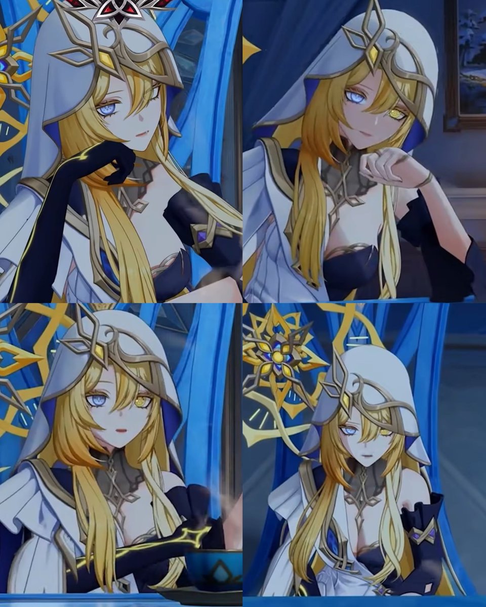 GenshinUniverse's tweet photo. RHINEDOTTIR INGAME 

Thoughts on her model?

#GenshinImpact https://t.co/NgnuYYDTg7