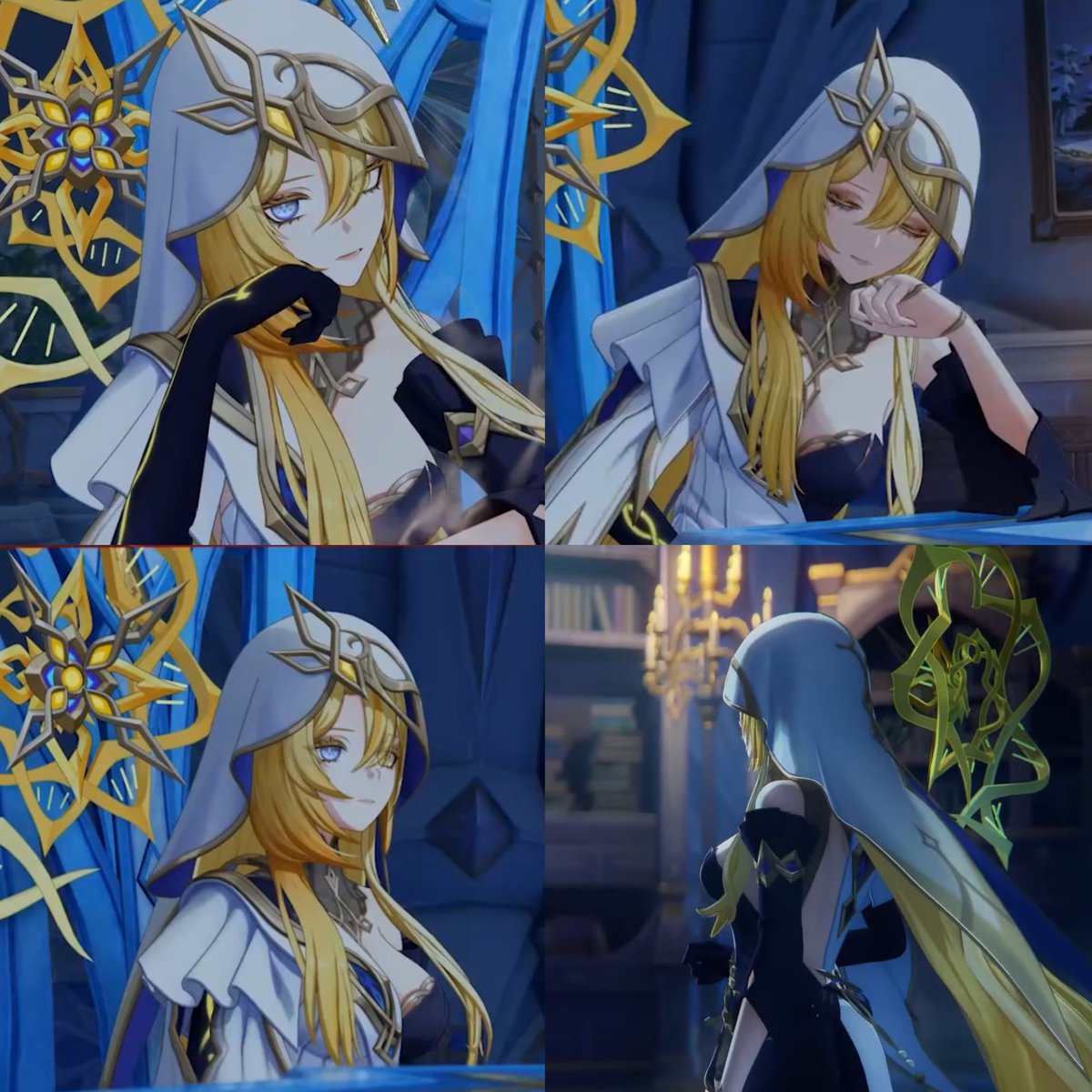 AboutSnezhnaya's tweet photo. RHINEDOTTIR INGAME

#GenshinImpact https://t.co/mCRIDZbLln