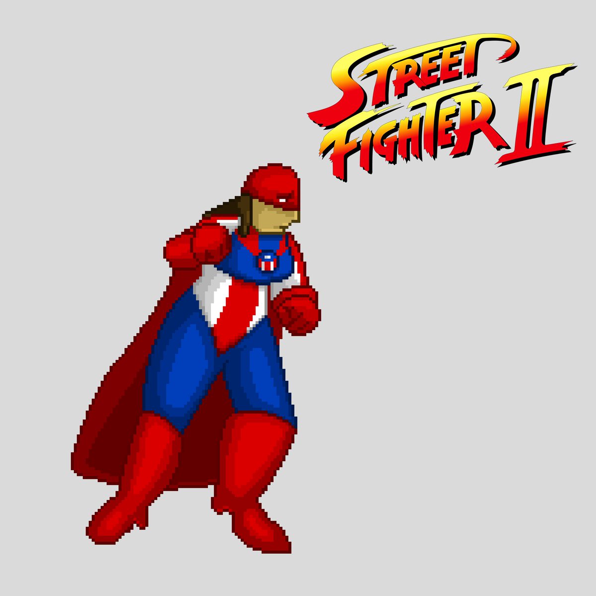 HectorCollect's tweet photo. #Styletember Day 12: Street Fighter 2
Feat. Borinquen Rebel
I need to get better at pixel arting... -w- https://t.co/n2xpyG50qg