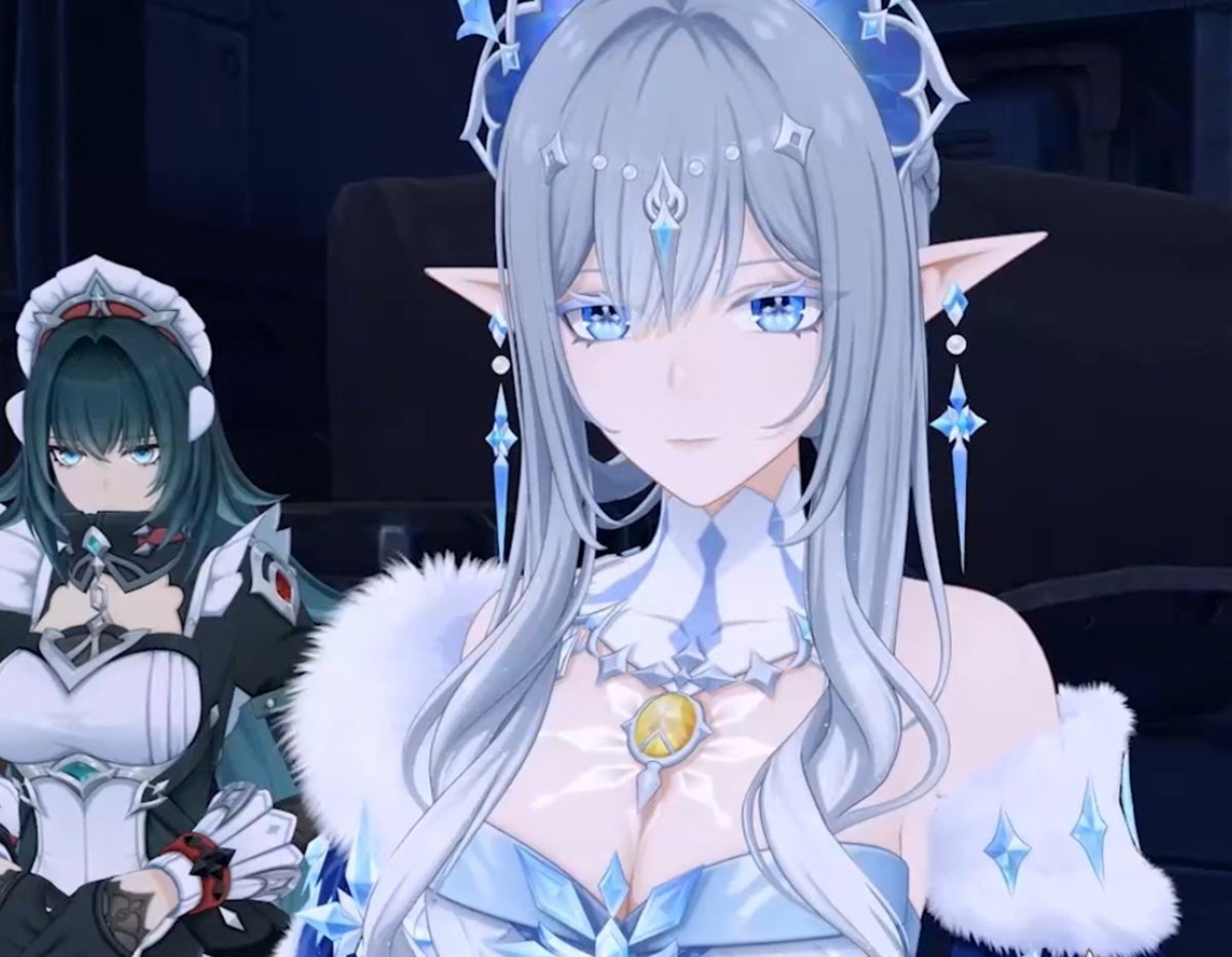 AboutSnezhnaya's tweet photo. Tsaritsa is so pretty in-game oh my god https://t.co/LosozuSYjd
