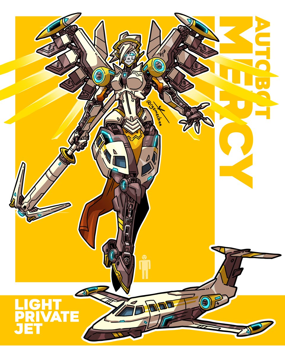 Ryzmechaa_Art's tweet photo. [Overwatch X Transformers: Mercy]
"Heroes never die!" 
Joining the Autobot team, Mercy will be by your side like an angel on your shoulder.

#transformers #overwatch #fanart #fanartbyryz https://t.co/rpqeKYVMAr