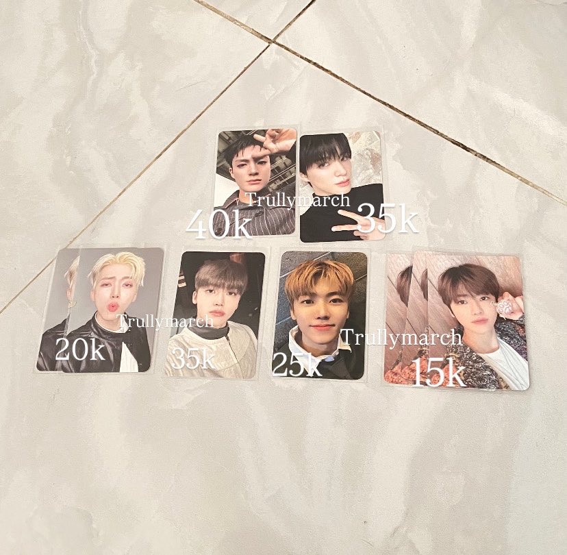 trullymarch's tweet photo. DI JUAL MURAH AJA GAES UDAH KEBANYAKAN😭

WTS PHOTOCARD 
Dom Bogor
5rb packing by oren 
No vidcon all good con 
Proof dm 

Bantu Repost gaes 

Tag. Exo nct aespa riize aab pc merch wtt wtb wta jaehyun jeno jaemin giselle karina sion haechan winter ning wonbin eunseok anton doy https://t.co/JzACT1SQ1R