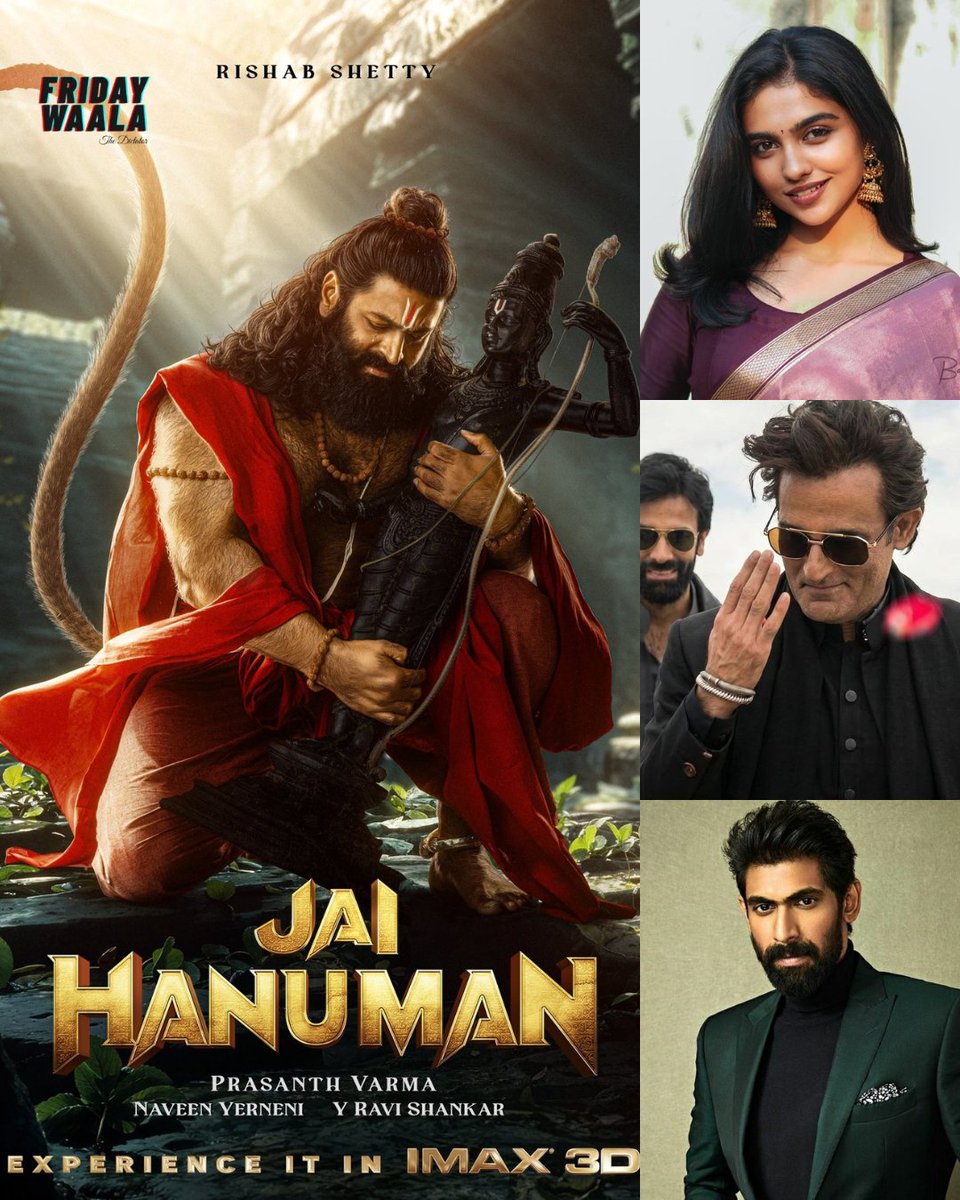 Fridaywaala's tweet photo. #FWExclusive 📢
Mollywood's Mamitha Baiju is heading to Telugu cinema! 🔥

The actress makes her Telugu debut with #JaiHanuman, starring #RishabShetty and directed by Prashanth Varma.

Rana Daggubati, Akshay Khanna &amp; Indrajith Sukumaran are also part of the project. https://t.co/dQVLfItCEQ