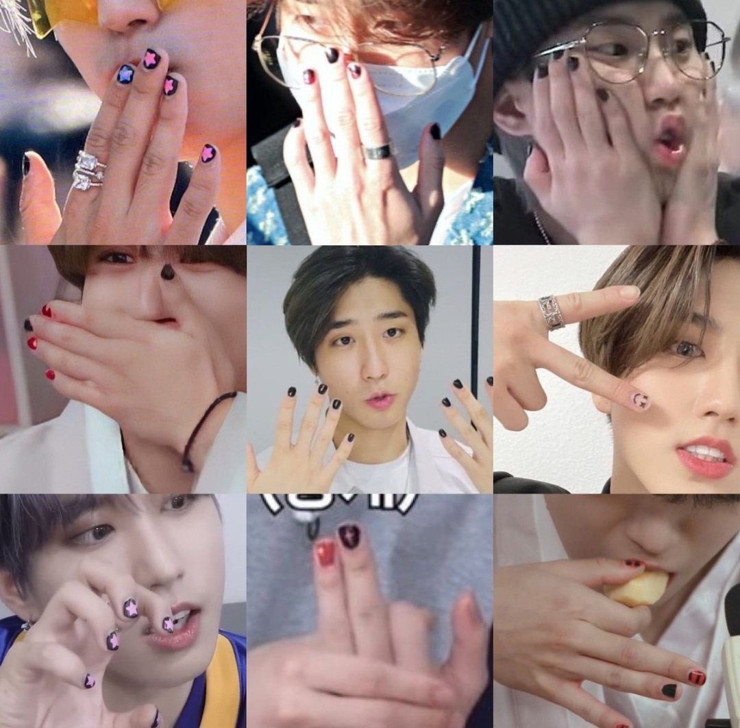 minsungspov's tweet photo. painted nails jisung we still talk about you https://t.co/sw0VtHfBM0
