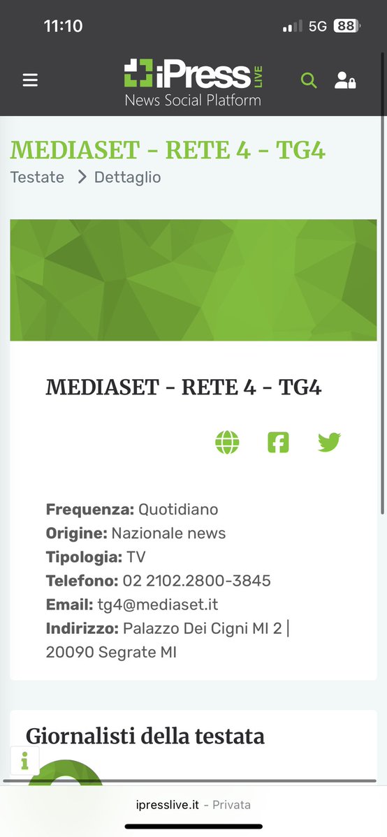 lizzybennet2025's tweet photo. @itsSkylerTV @QuiMediaset_it @MedInfinityIT Ho trovato anche questi indirizzi email e aggiungo che sarebbe il caso di commentare sul profilo IG di quarto degrado dove gongolano x gli ascolti della serata! https://t.co/mPvtEkBpub