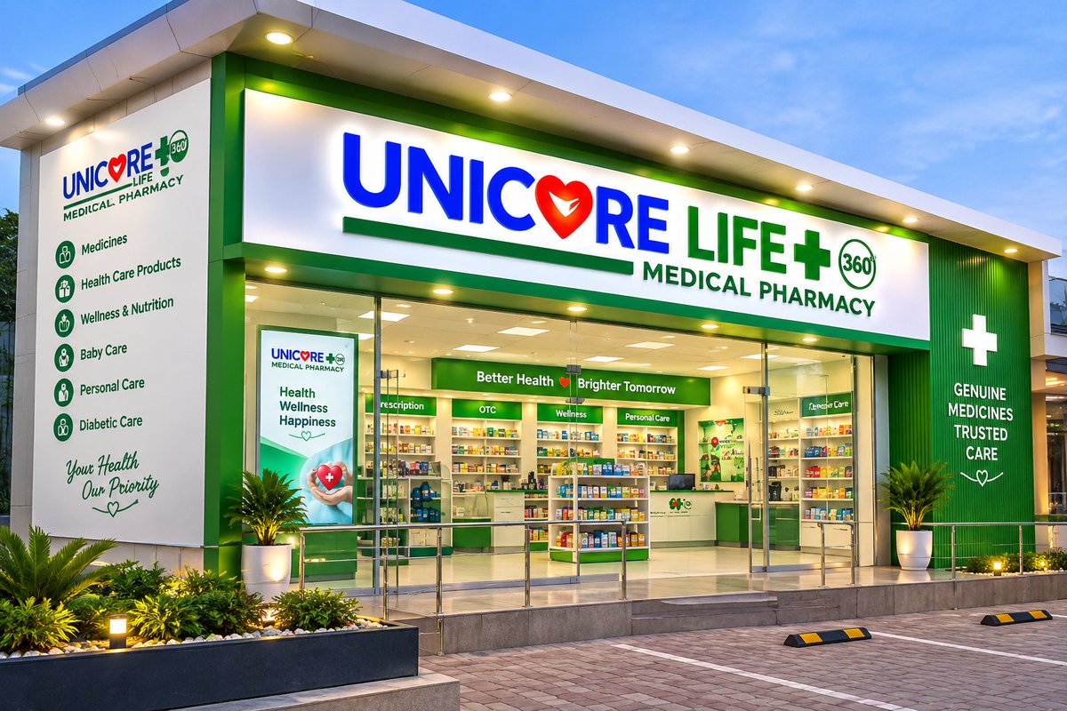 unicore_life's tweet photo. 🌿 आपकी ज़रूरत की हेल्थकेयर, अब 24 घंटे 
🕐 24×7 Pharmacy Service
💊 Medicines &amp; Healthcare Products
🩺 Health &amp; Wellness Essentials
👨‍👩‍👧‍👦 Care for Every Family Member
🚑 Emergency Medicine Support*
#UnicorePharmacy #UnicoreLife #Pharmacy24x7 #24x7Pharmacy #Healthcare #Medicine https://t.co/Wj2h1rBrt4