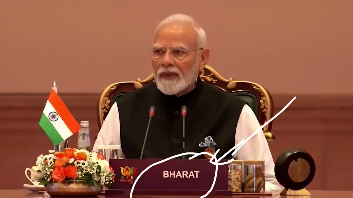 d_jadon's tweet photo. PM Modi addressing BRICKS 2026 summit.
Proud movements for  BHARAT.

#BRICKS
#bharat
#BJP https://t.co/cvIx590v63