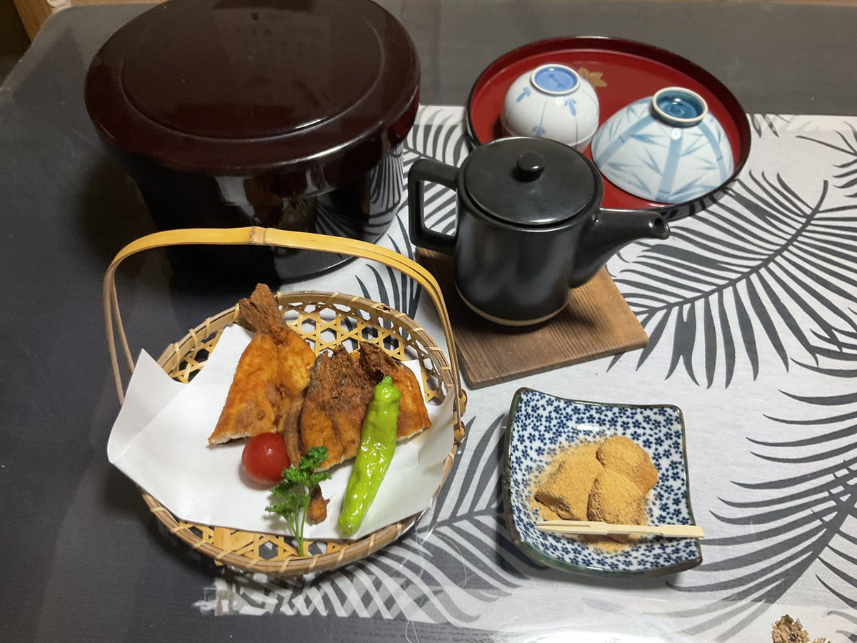 sugich_btp's tweet photo. あめご尽くしの晩ご飯 https://t.co/eJjz7OgzWD