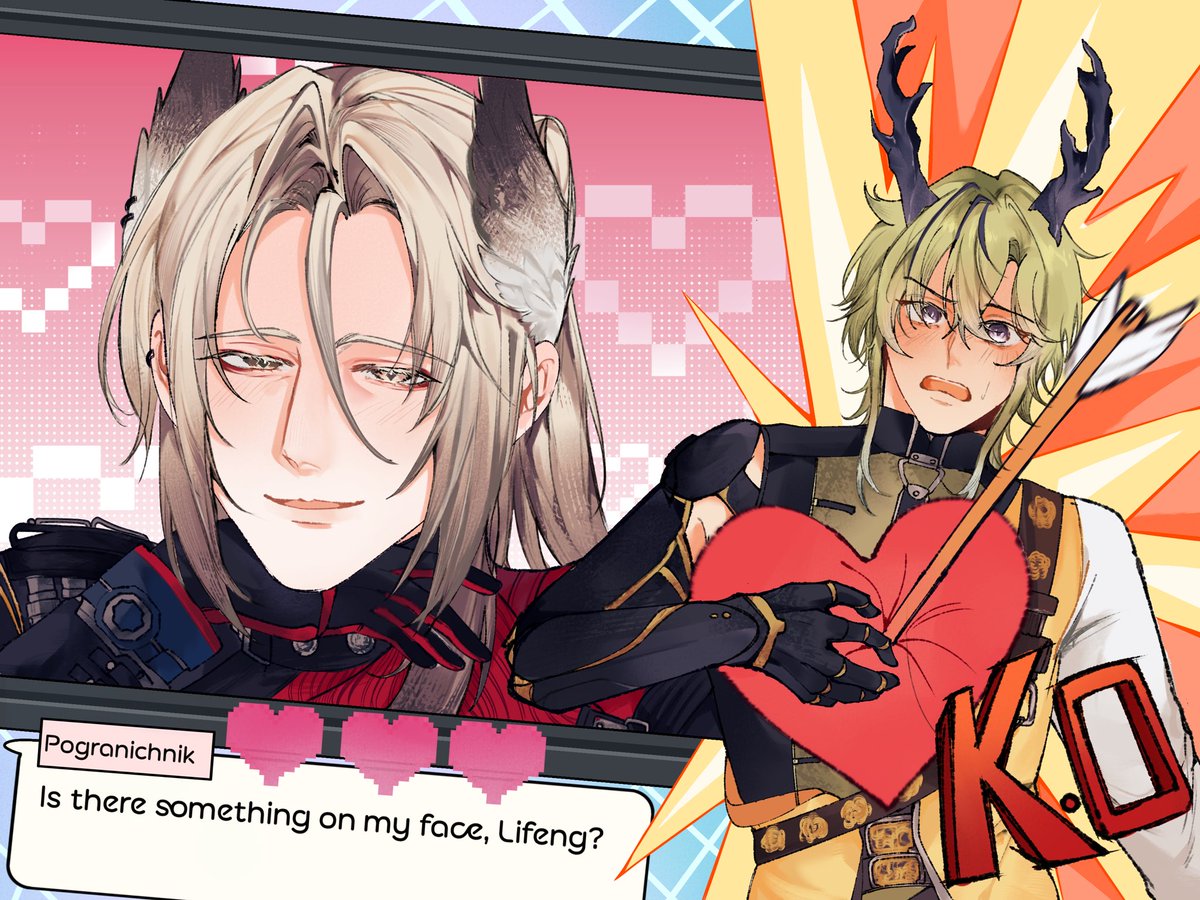 Lifepogger's tweet photo. [Lifeng x Pogranichnik] 🥬♟️

💥⁉️

🎨crxno0
#lifepog https://t.co/uPvtqyCjk6