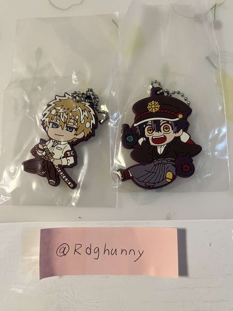 Rdghunny's tweet photo. 【交換】でふぉラバ!TVアニメ『地縛少年花子くん2』キールホルダー

(譲)源輝、つかさ
(求)ミツバ、寧々

郵送での交換希望です。
宜しくお願い致します🙇‍♀️ https://t.co/GlJBz0J1en