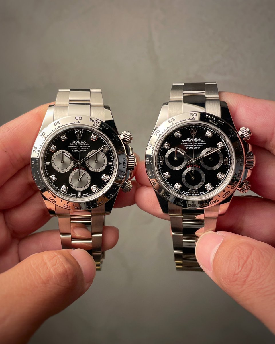 909daytonasalon's tweet photo. #rolex909 

DAYTONA
Ref.126509G
Used 2024 商品番号 277392

DAYTONA
Ref.116509G
Used 2019 Code:276077

#rolexdaytona #126509g #116509g 
#daytonasalon 

https://t.co/BMqc6XqGto https://t.co/AGdbiONvDc