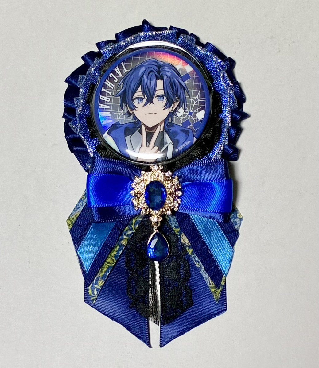 8kaetee8's tweet photo. 娘の痛ロゼットが色褪せていたので、新しく作りました。久々の裁縫、楽しかった！ https://t.co/TFiGHLgyud