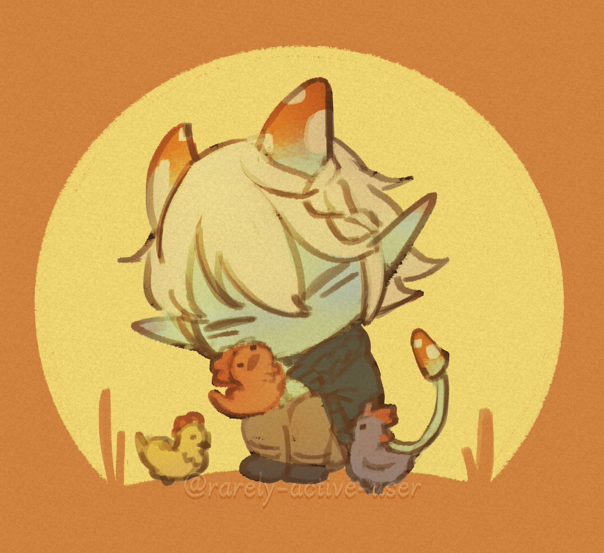rareactiveuser's tweet photo. Did a quick lil doodle of Mychael from mushroom oasis
#mushroom_oasis #fanartㅤㅤㅤㅤ https://t.co/MCVrB8CxBW