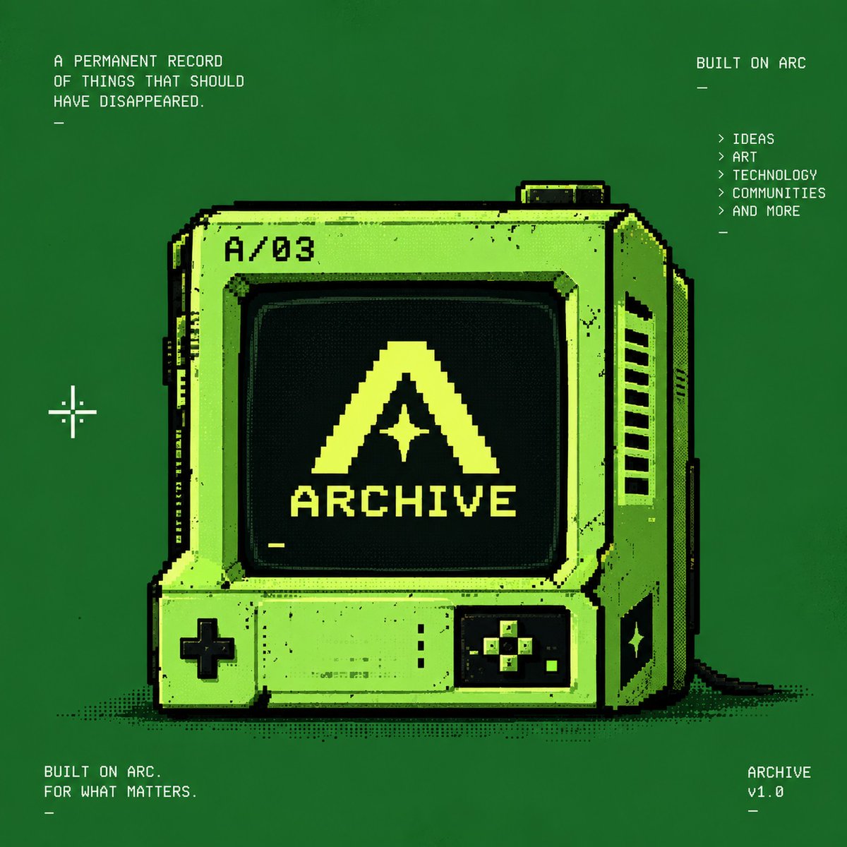 archiveonarc's tweet photo. The computers are going live same day as @arc mainnet https://t.co/3aDNtZFKw9