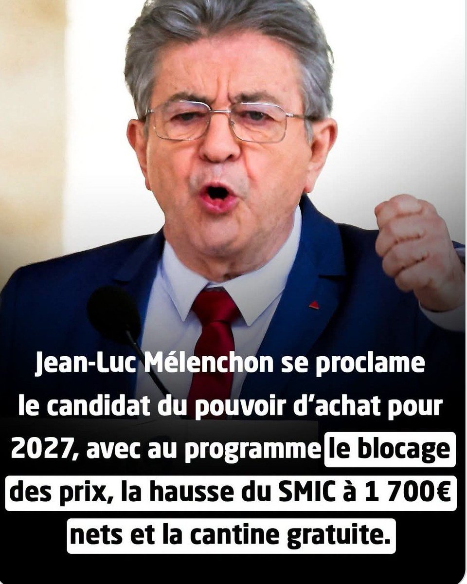 gauchecaca's tweet photo. Jean-Luc Mélenchon promet également les dragées Fuca gratuites, le retour de l'être cher, la fin de l'impuissance sexuelle, une chèvre à chaque converti...

Comment peut-on être assez stupide pour gober toutes les inepties de ce vieux barbon? https://t.co/cjy5mympEF